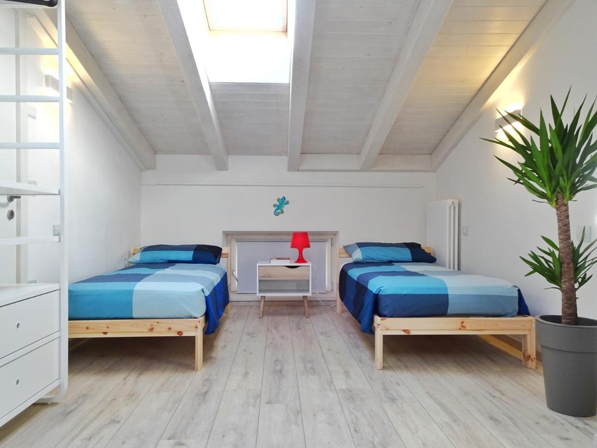 Ferienwohnung Antica Casa Alboletta Riva del Garda Exterior foto